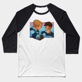 Alt Nick and Charlie - heartstopper drawing - rugby Baseball T-Shirt